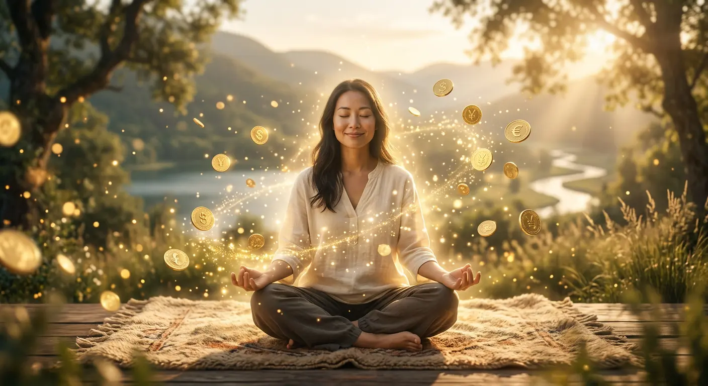 Positive affirmations for wealth and abundance meditation